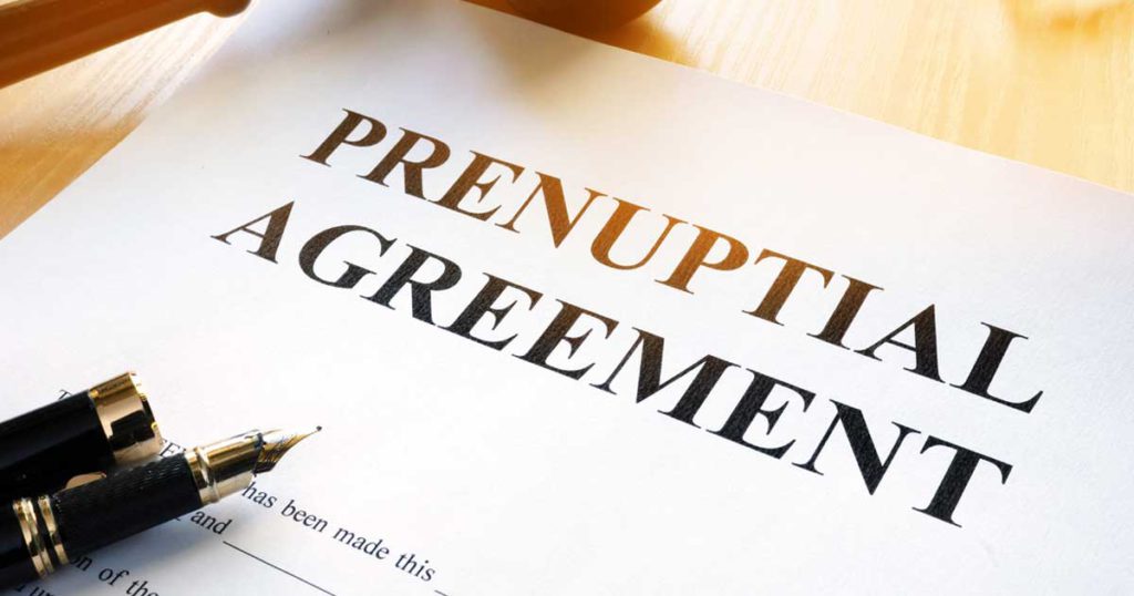 prenuptial agreement