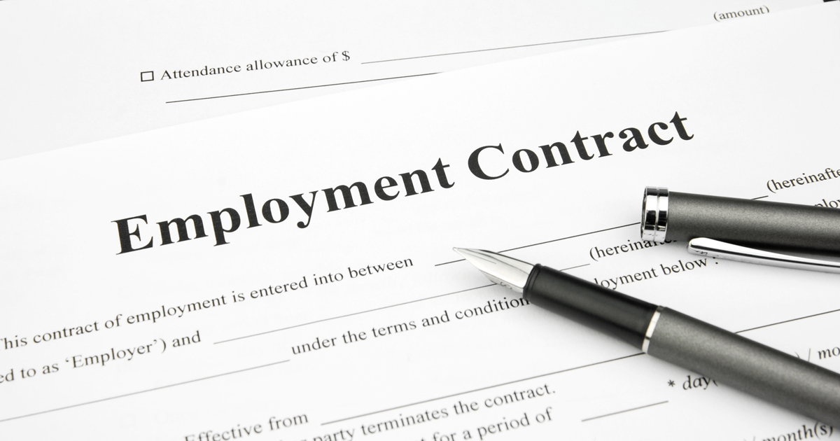 employment contract in singapore