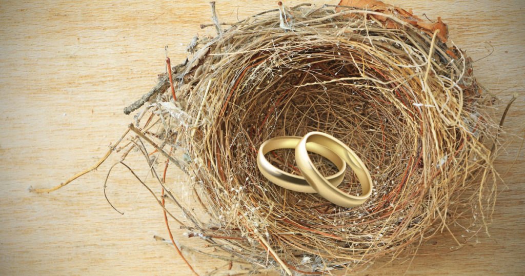 empty nest divorce