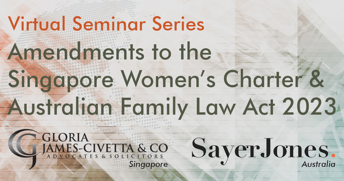 sg-au women charter & family law amendment